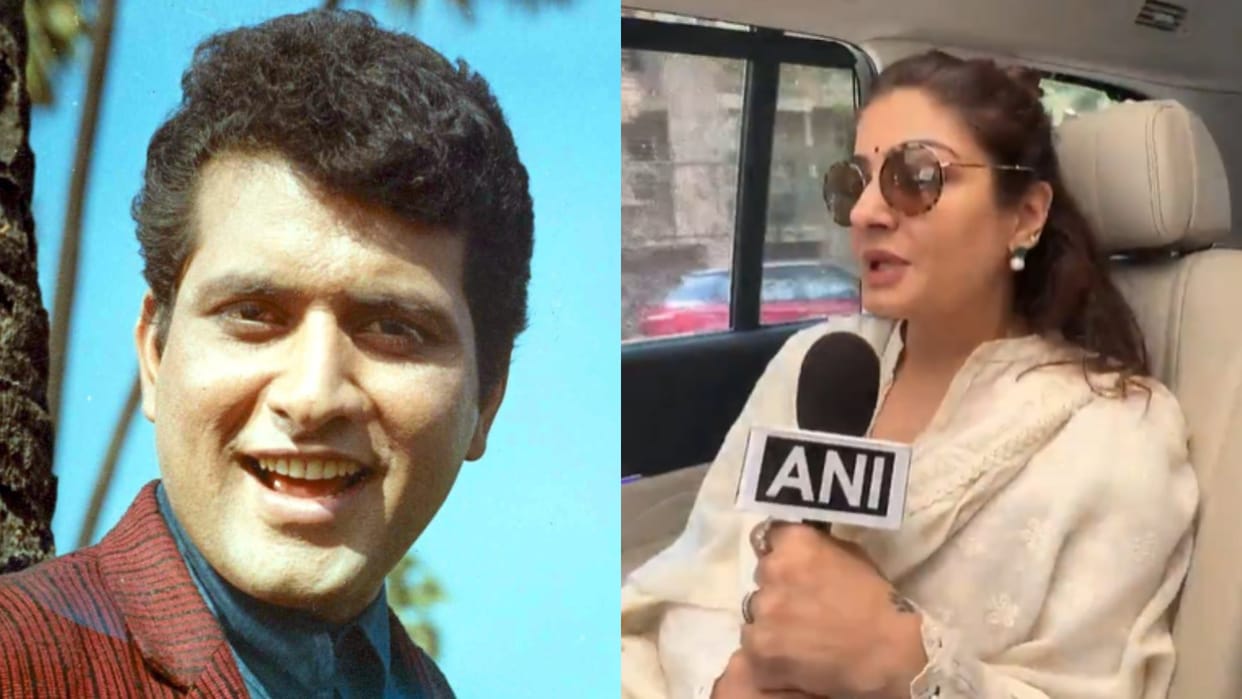 raveena tandon pays Tribute to Manoj Kumar Death says We cannot forget him ever. He was so close to me