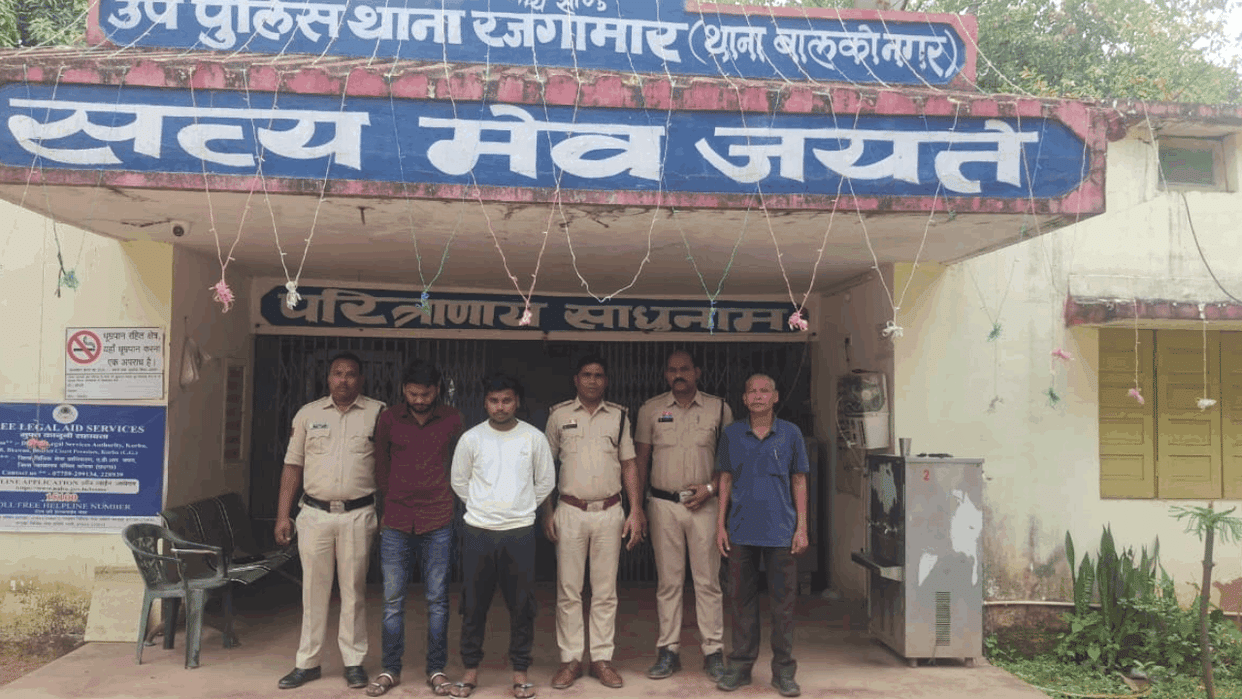 police registered a case of murder and arrested two accused