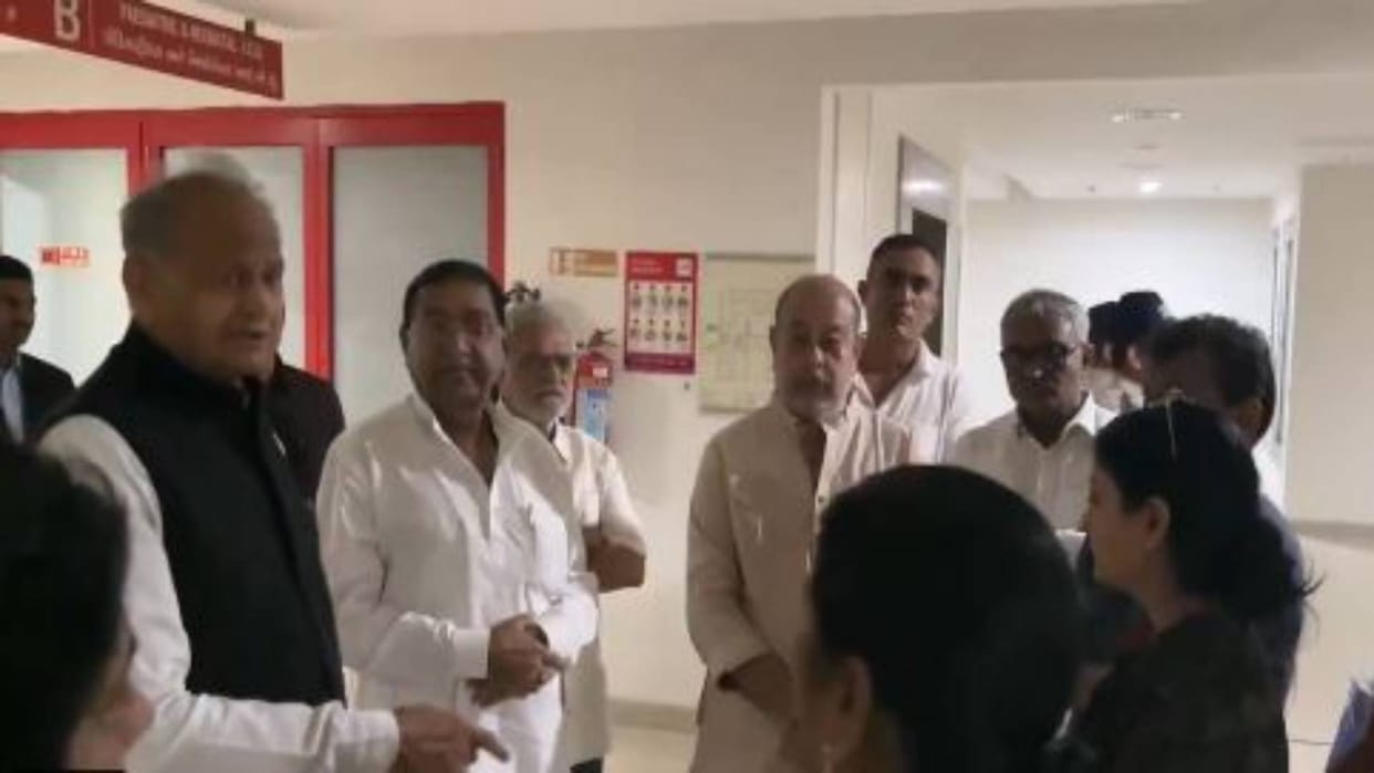 Ashok Gehlot Visits Ahmedabad to Inquire About Girija Vyas' Health