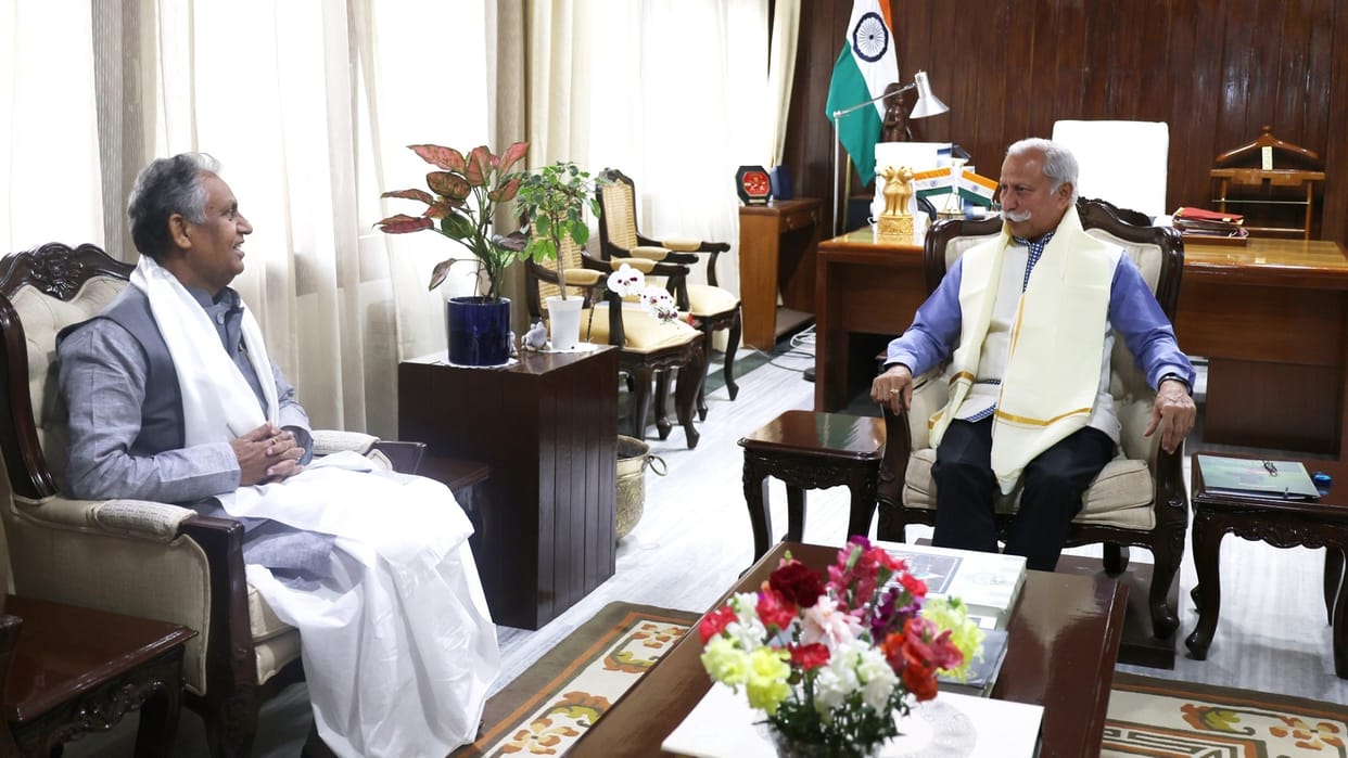 Arunachal: MoS Agriculture met the Governor, important discussion took place on modern and innovative agri