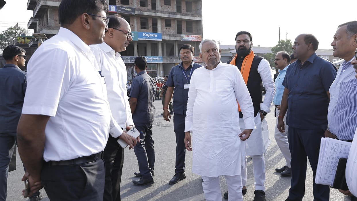 Bihar news : connecting road from Patna Sahib to Patna Ghat starts nitish kumar bihar