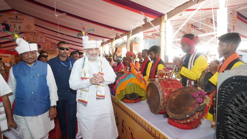 Union Home Minister Amit Shah shared a photo of a Dondra Panchayat on social medida