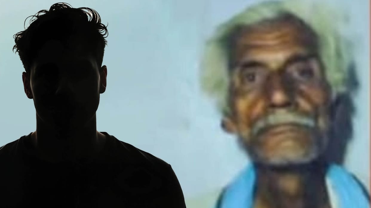 In Lalitpur son killed his father by attack stone