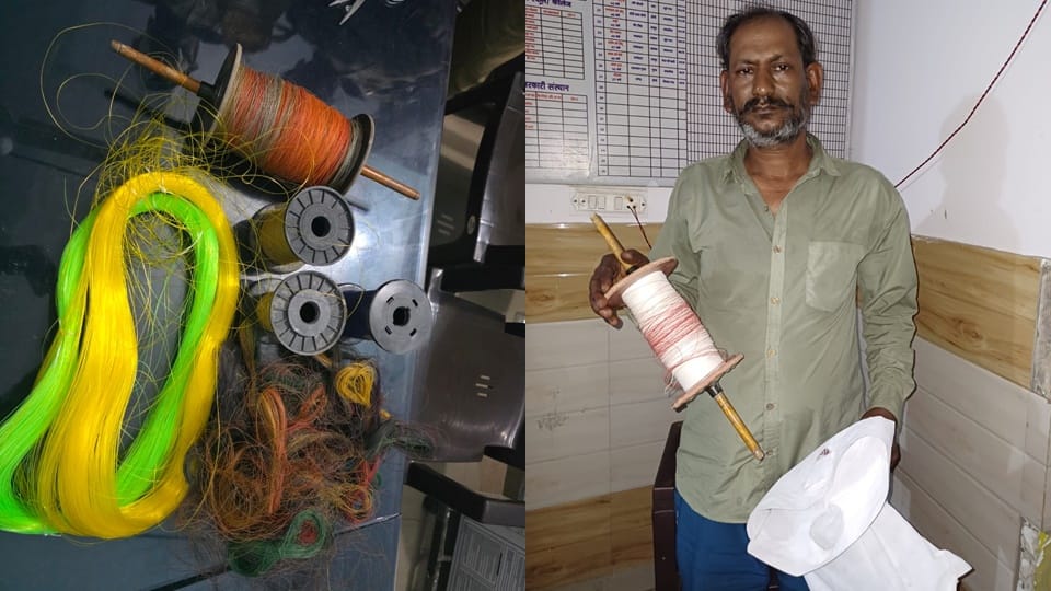 Moradabad: Necks of three including a constable were cut with Chinese manjha, police arrested five