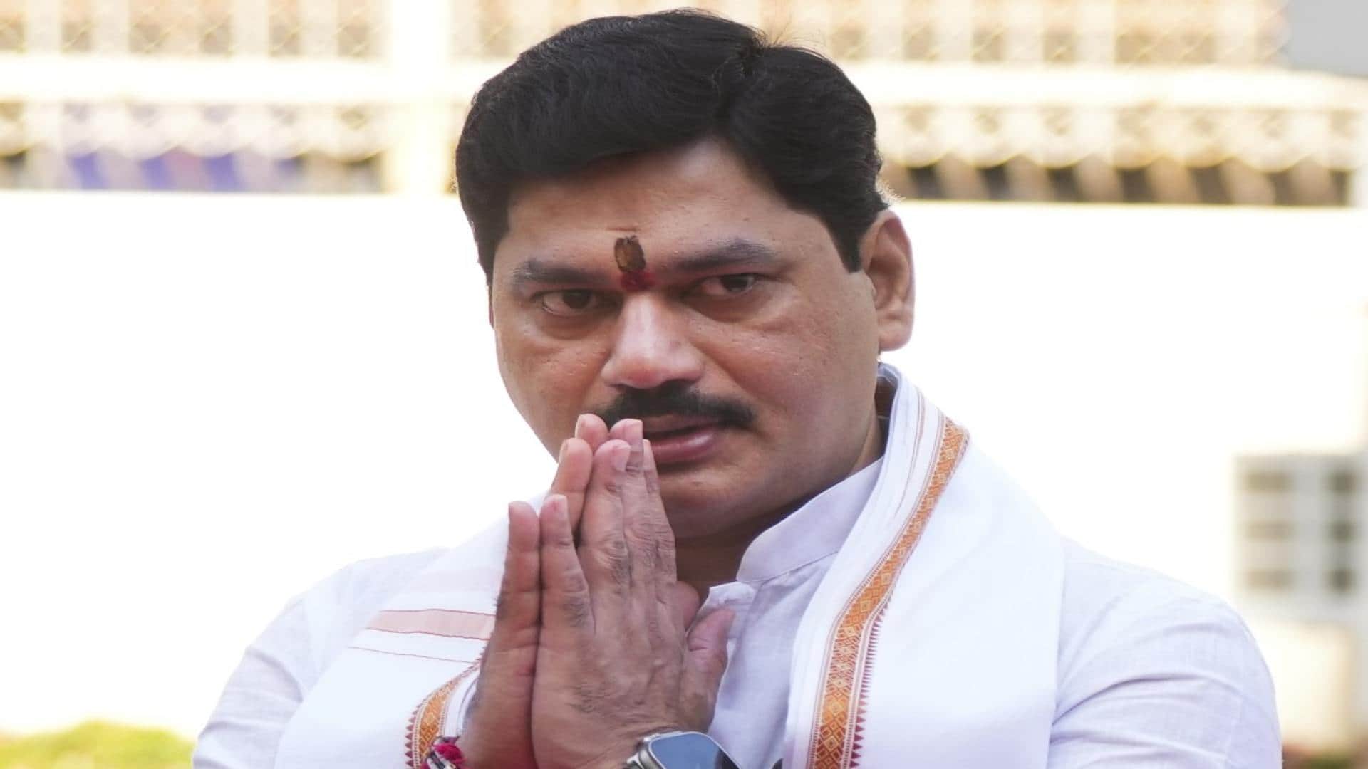 महाराष्ट्र के पूर्व मंत्री धनंजय मुंडे