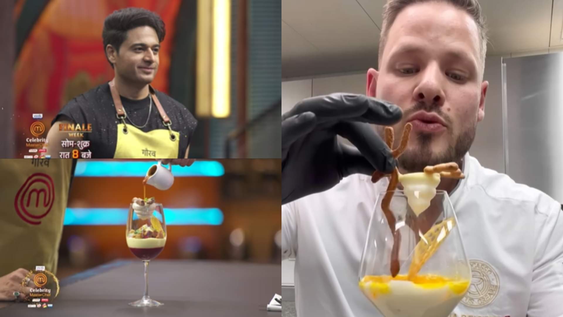 Celebrity Masterchef Gaurav Khanna Copied Dessert Recipe Original Chef Reacts