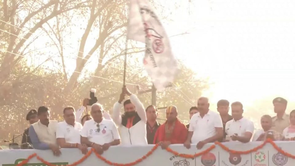 Cyclothon 2.0 against drug abuse in Haryana flagged off by CM Naib Singh Saini