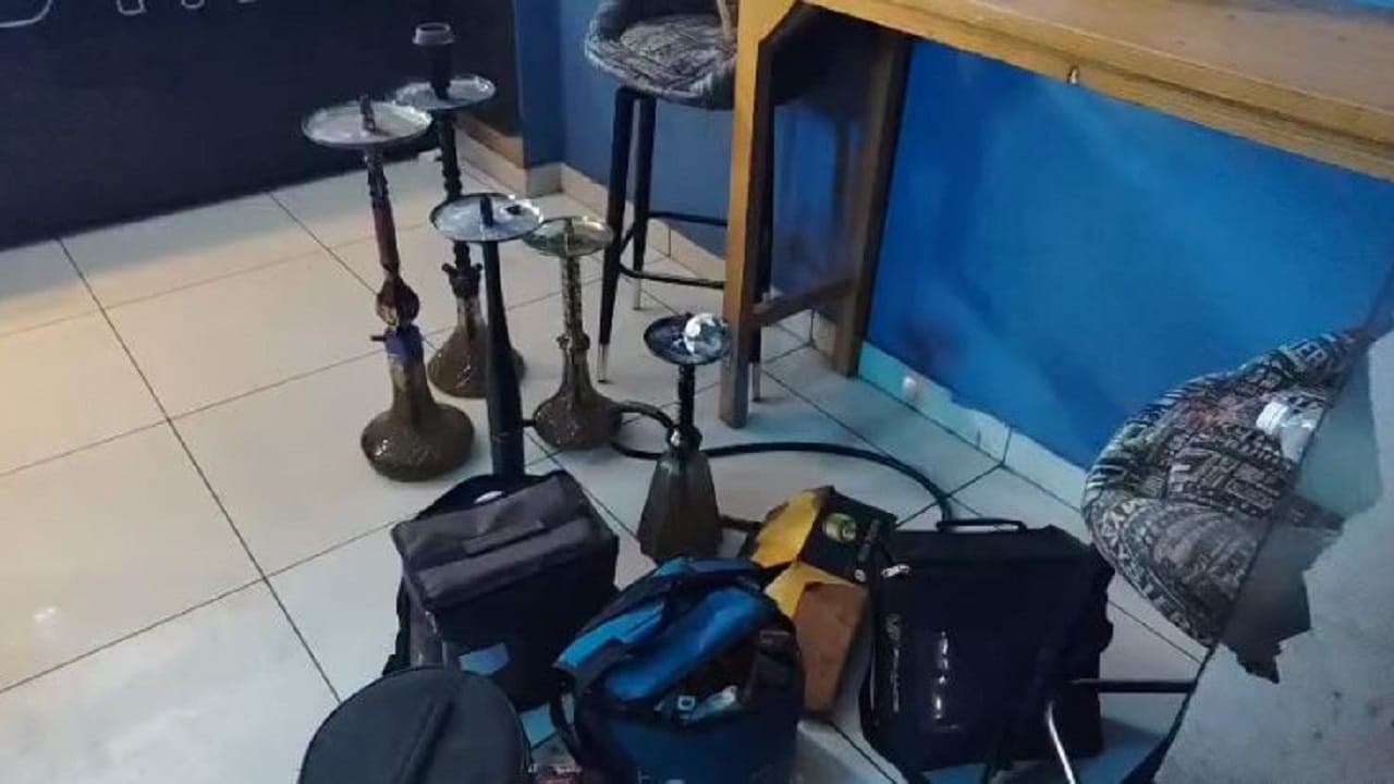 Seven hookah bars and cafes sealed in Bareilly 12 arrested including three women