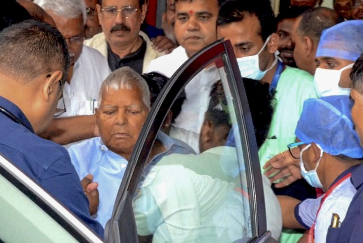 Bihar News : RJD party Lalu Yadav statement on Operation Sindoor returned to Patna from AIIMS Delhi