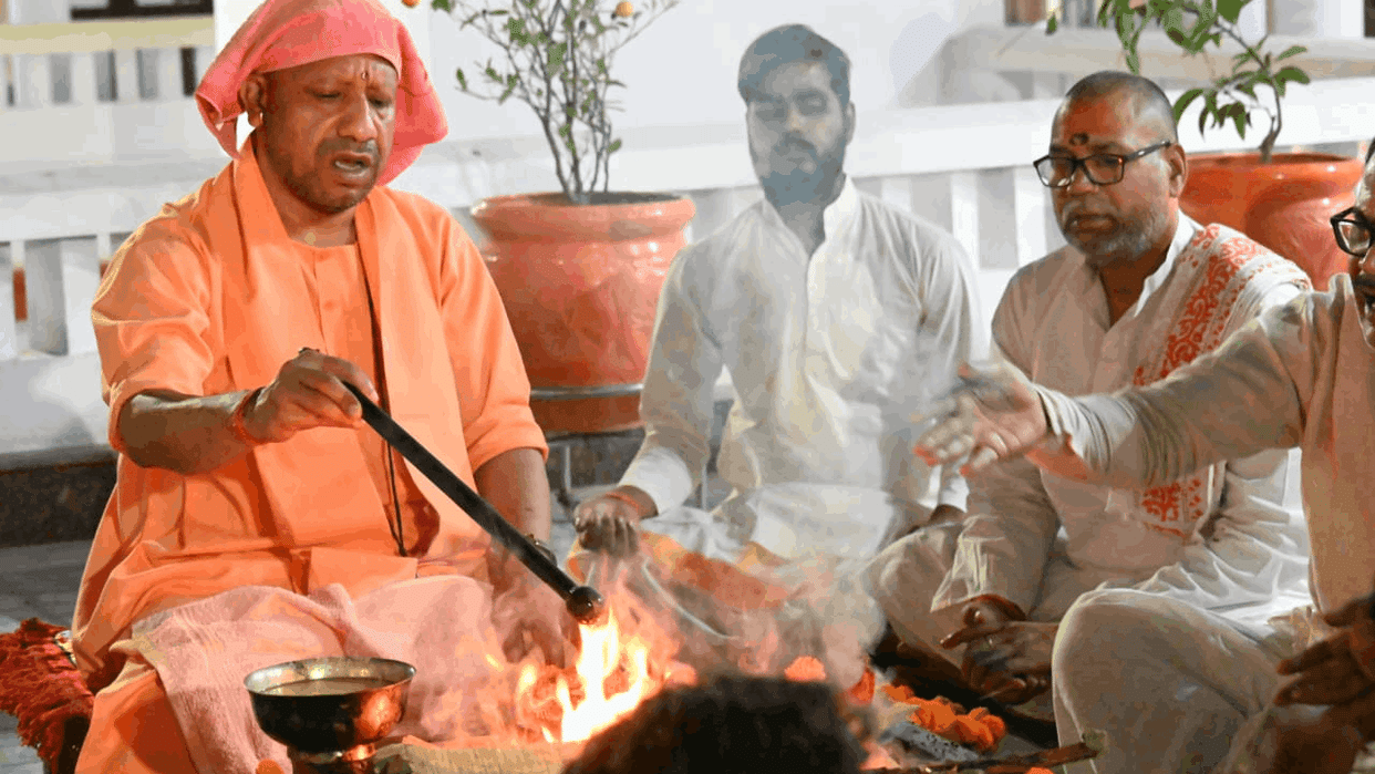 CM Yogi will perform Kanya Pujan on Sunday on Navami