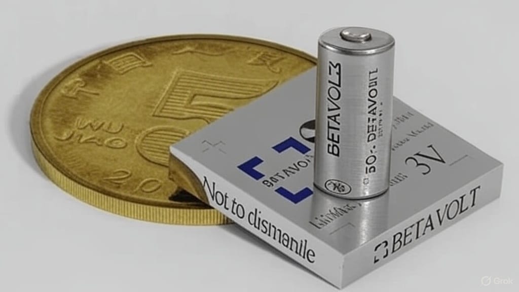 This coin sized nuclear battery lasts 50 years No charging needed
