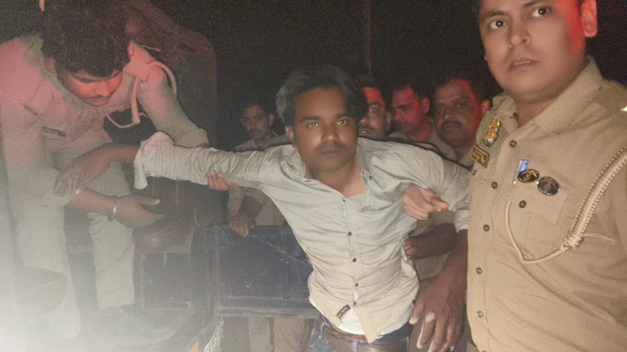 Police caught history sheeter in encounter criminal was shot in leg