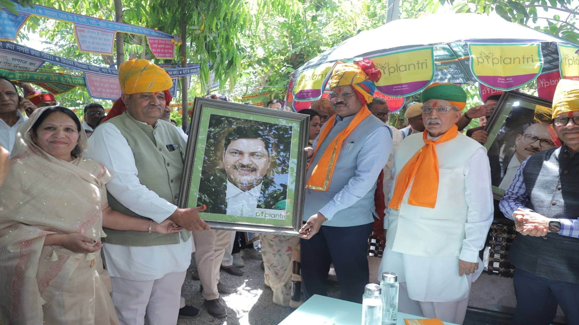 Rajsamand Pipalantri model resonates across world Justice BR Gavai said this is great example of social reform