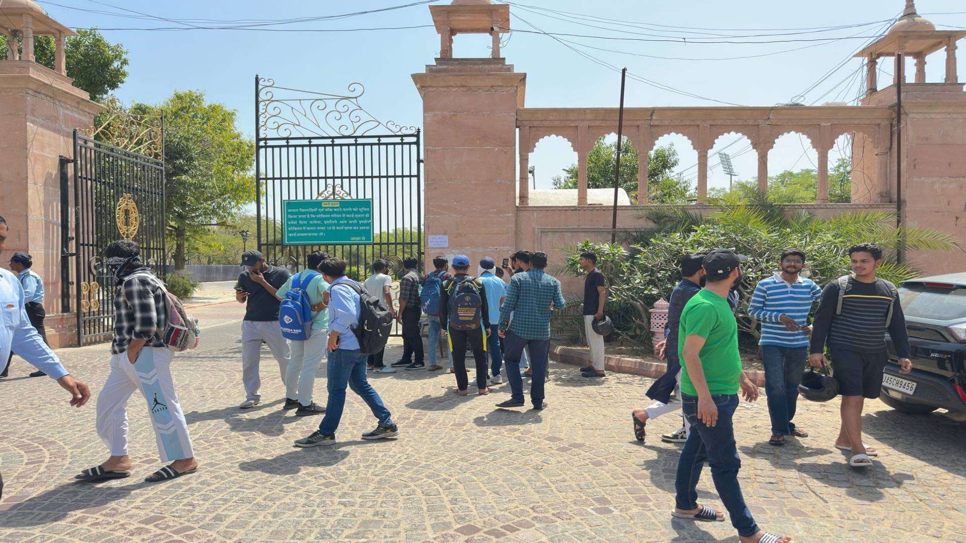 IPL craze in Jaipur Spectators from Ganganagar spent night outside stadium ticket sales will start April 7