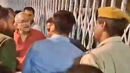 Dholpur Congress MLA supporters beat up collector who went to remove encroachment Know what is whole matter