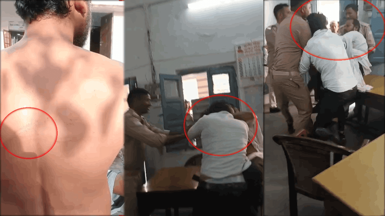 Two parties clashed in court of Additional City Magistrate in Jhansi