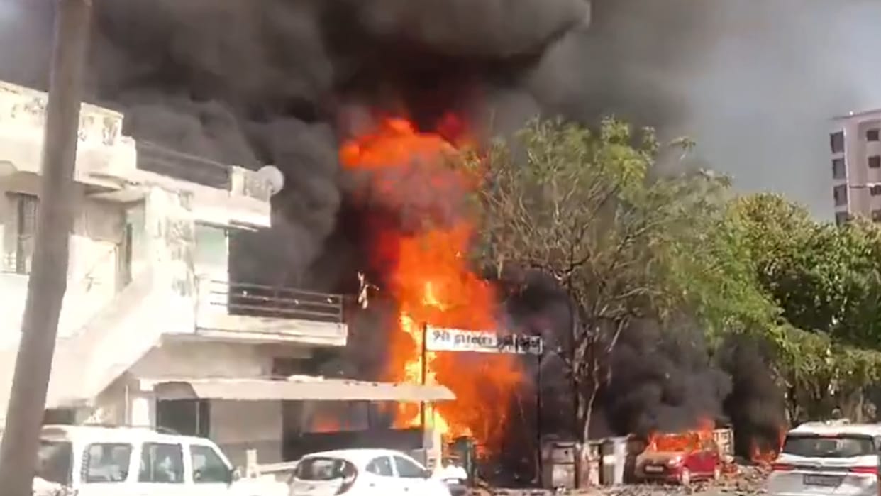 Woman, 2-year-old boy killed in fire in Gujarat's Ahmedabad: Police.