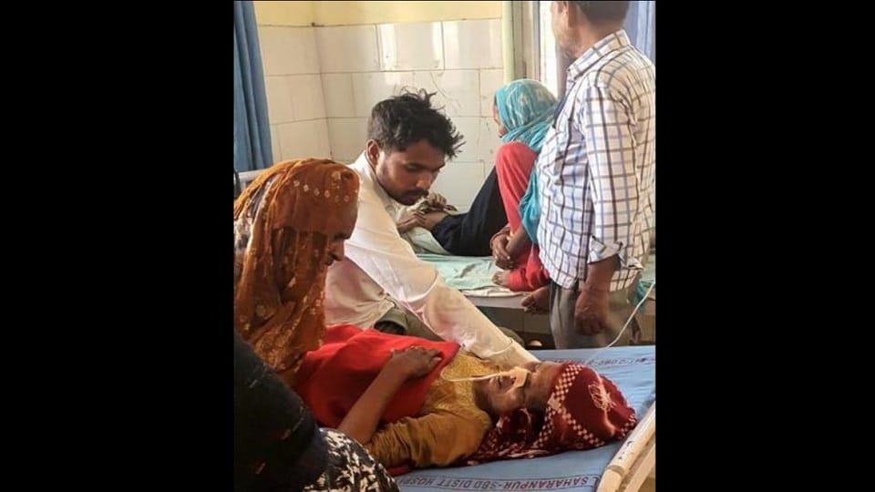 Saharanpur: Son remains ill, due to depression the couple consumed poison