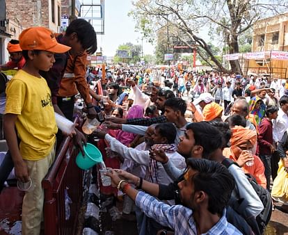 Ram navmi celebration in Ayodhya.
