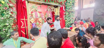Ram Navami: Crowd of people at Mahavir Mandir in Patna: Two lakh Hanuman Chalisa; Naivedayam Laddoo