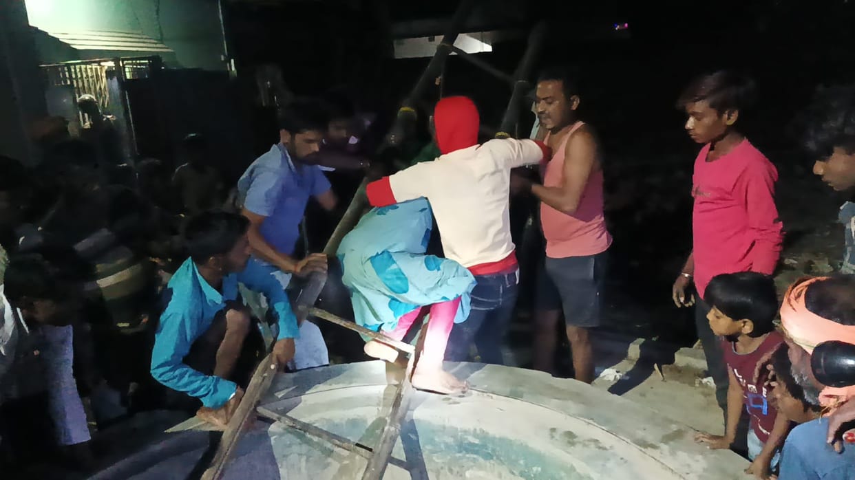 Bihar News: Woman jumps into well in Jamui: Domestic dispute: Dance, Crime News