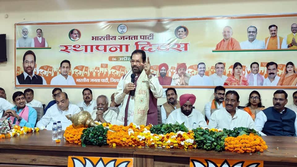 Naqvi in Rampur: Constitutional mission will not be hijacked by communal tension