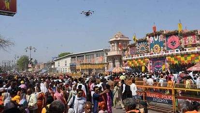 Ram navmi celebration in Ayodhya.