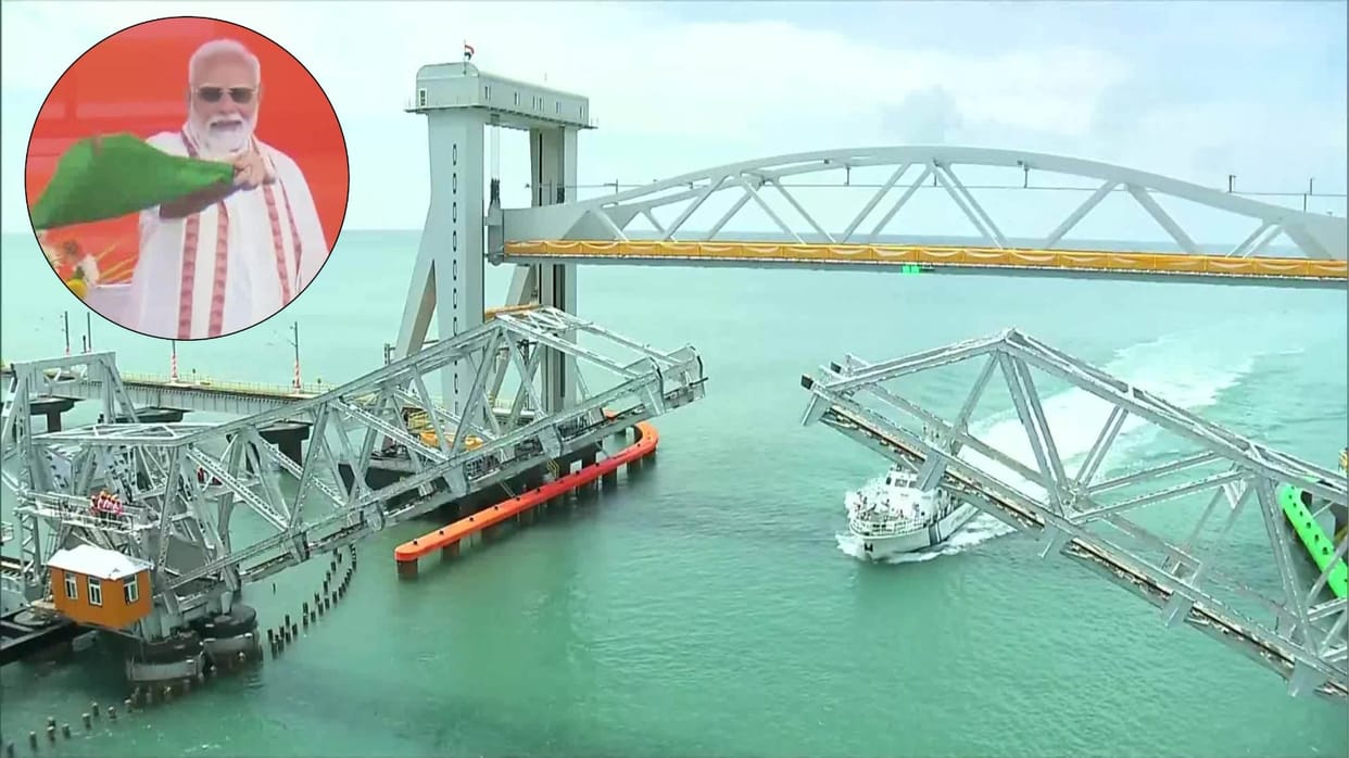 Prime Minister Modi inaugurated country's first vertical lift sea bridge Today, know everything about it