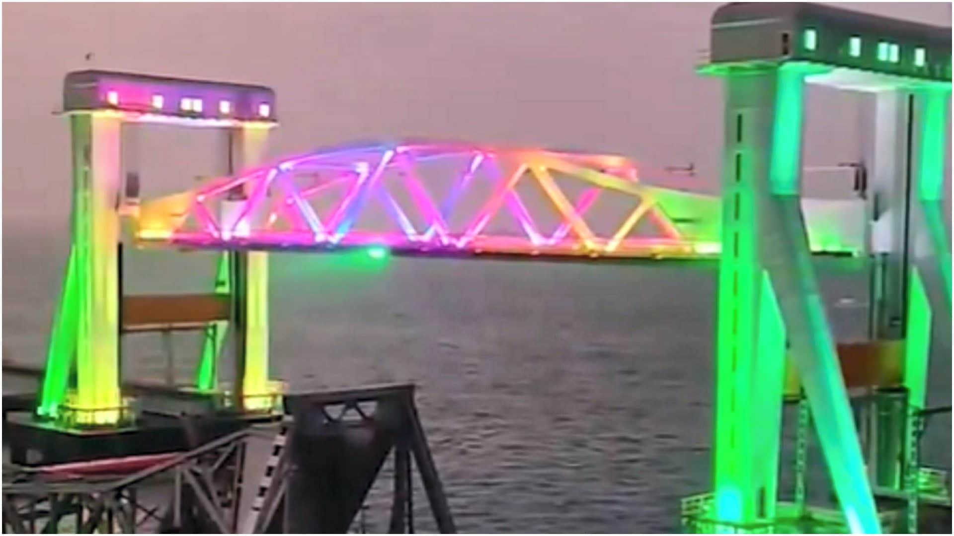 New Pamban Bridge: Will connect Rameswaram island to mainland India, can be raised up to 17 meters if needed