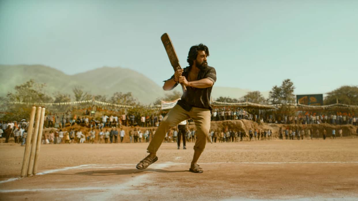 Peddi First Shot Released Ram Charan Buchi babu Sana Janhvi Kapoor