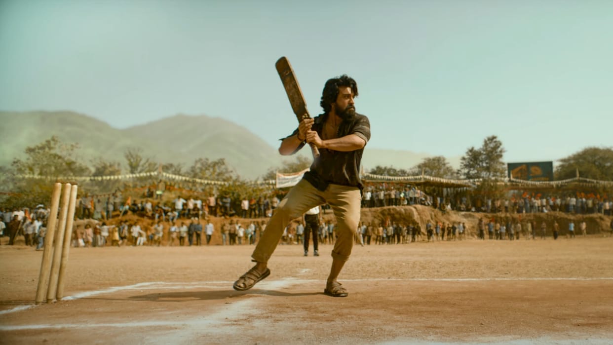 Peddi First Shot Released Ram Charan Buchi babu Sana Janhvi Kapoor