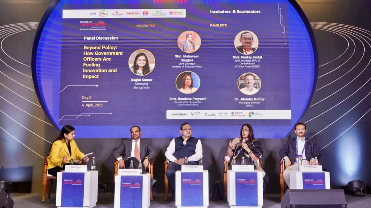 Patna: Bihar's start-ups showed their strength in Start-up Mahakumbh, 3 got Maharathi Award in Bharat Mandapam