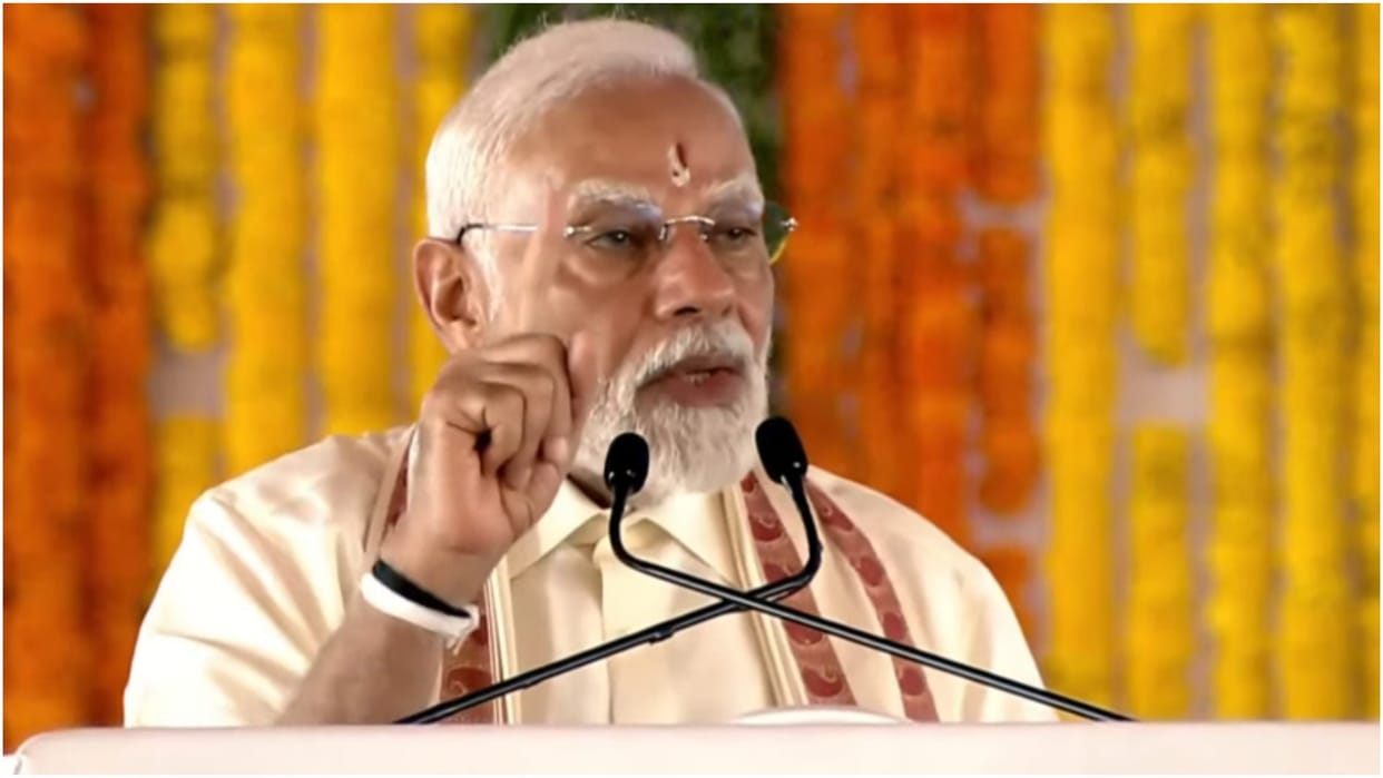 In Tamil Nadu PM Modi lays foundation stone dedicates to the nation projects worth over Rs 8300 crore.
