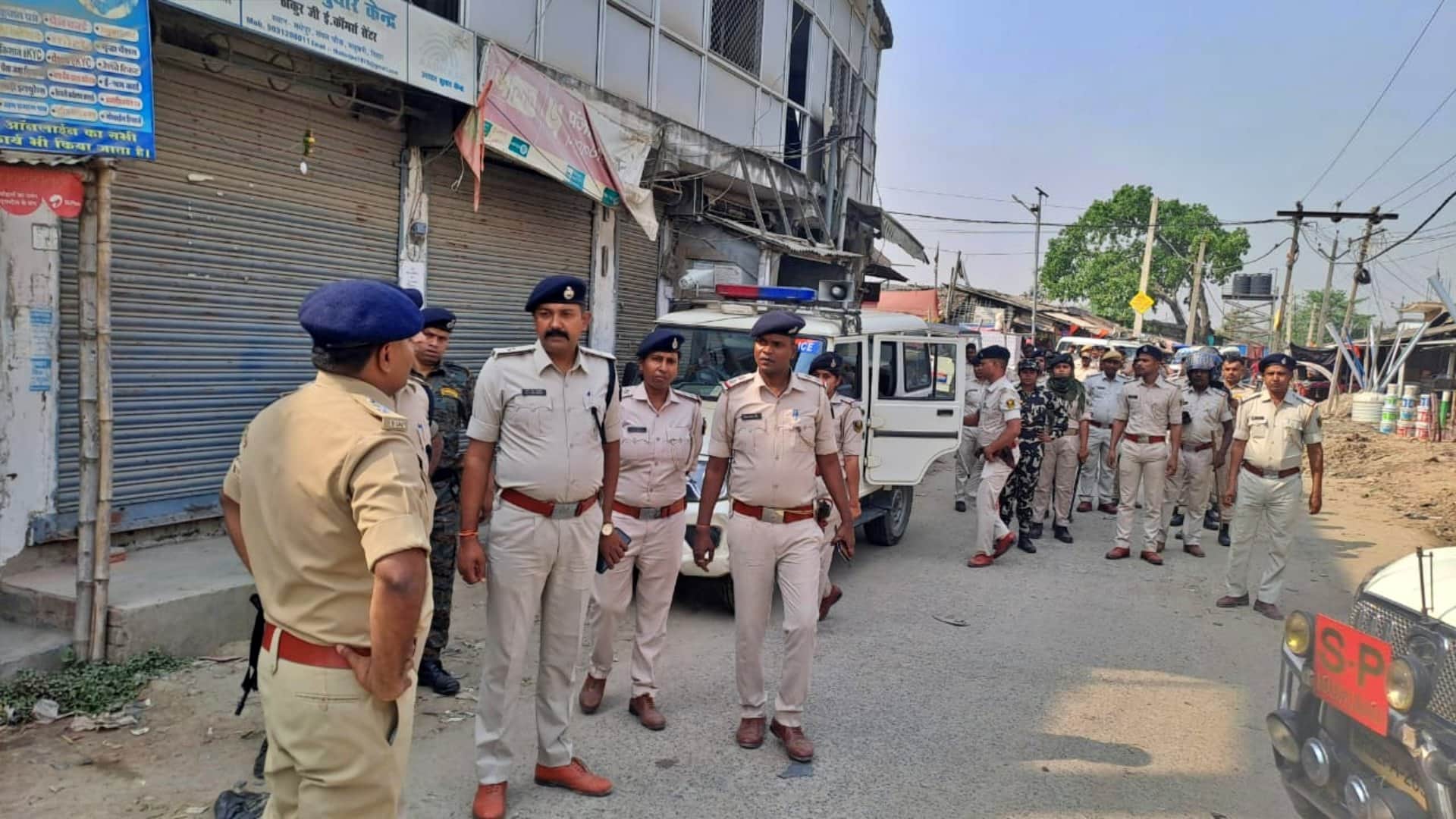 Ram Navami: High alert regarding security arrangements in Madhubani, drone surveillance from city to border