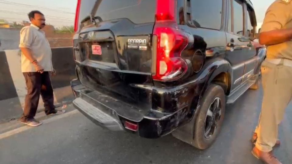 Scorpio hits four cars and two two-wheelers in Ghaziabad