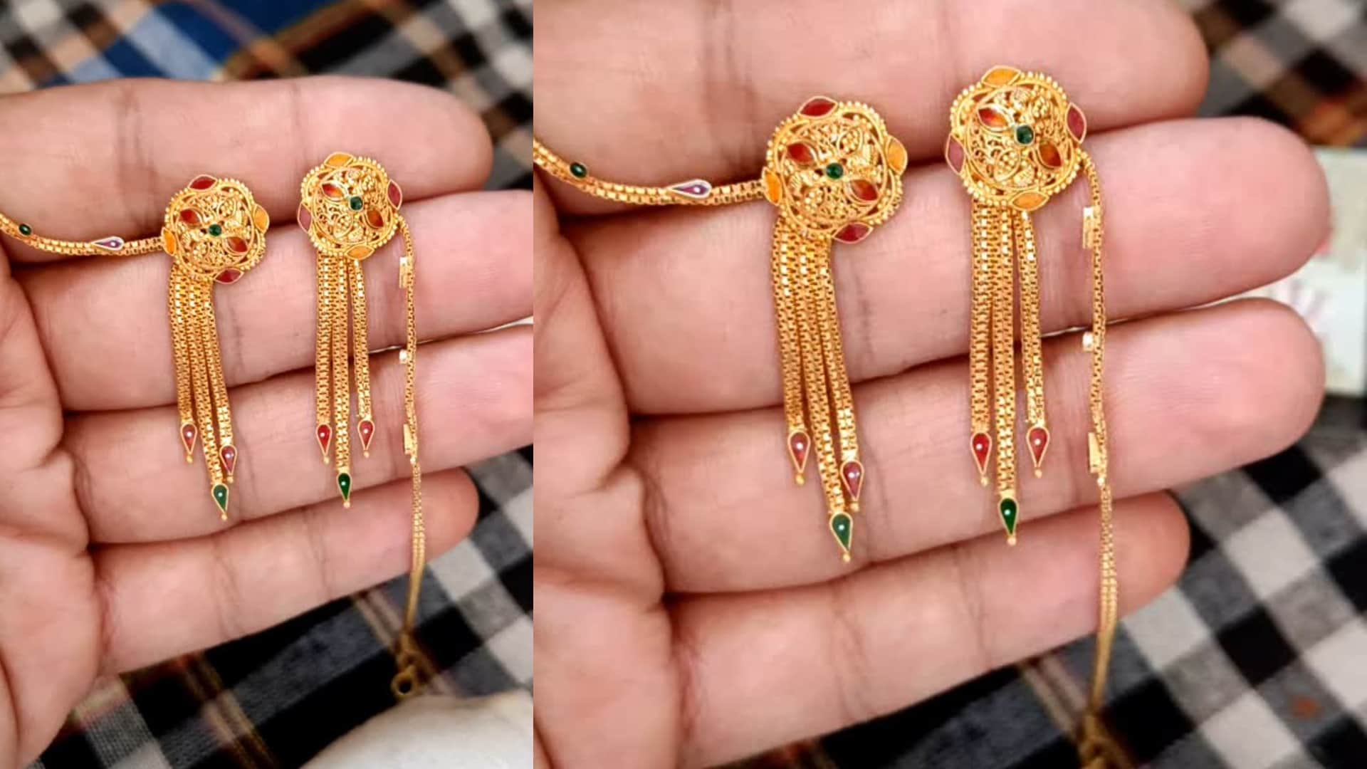 latest collection of Sui Dhaga Earring disprj