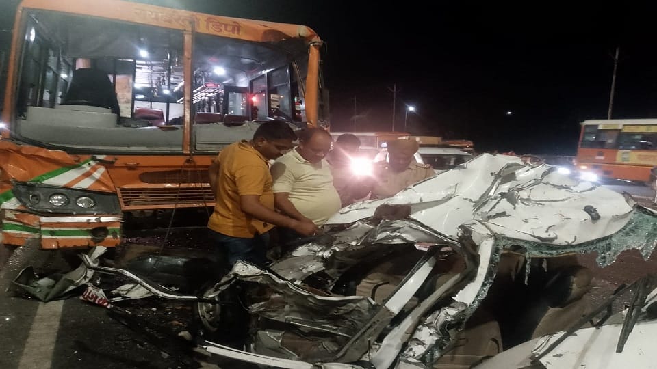 Car got crushed between Metador and Roadways two young men died they regional manager and manager of Pizza Hut
