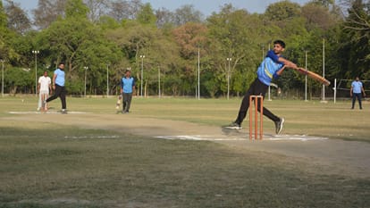sports news Cricket Akhil innings of 97 runs in 65 balls gave Electricity Department two points