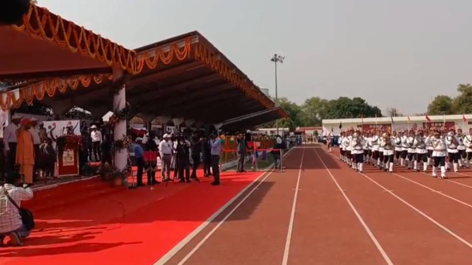 CM Yogi said More than 500 international players were recruited in UP Police in five years