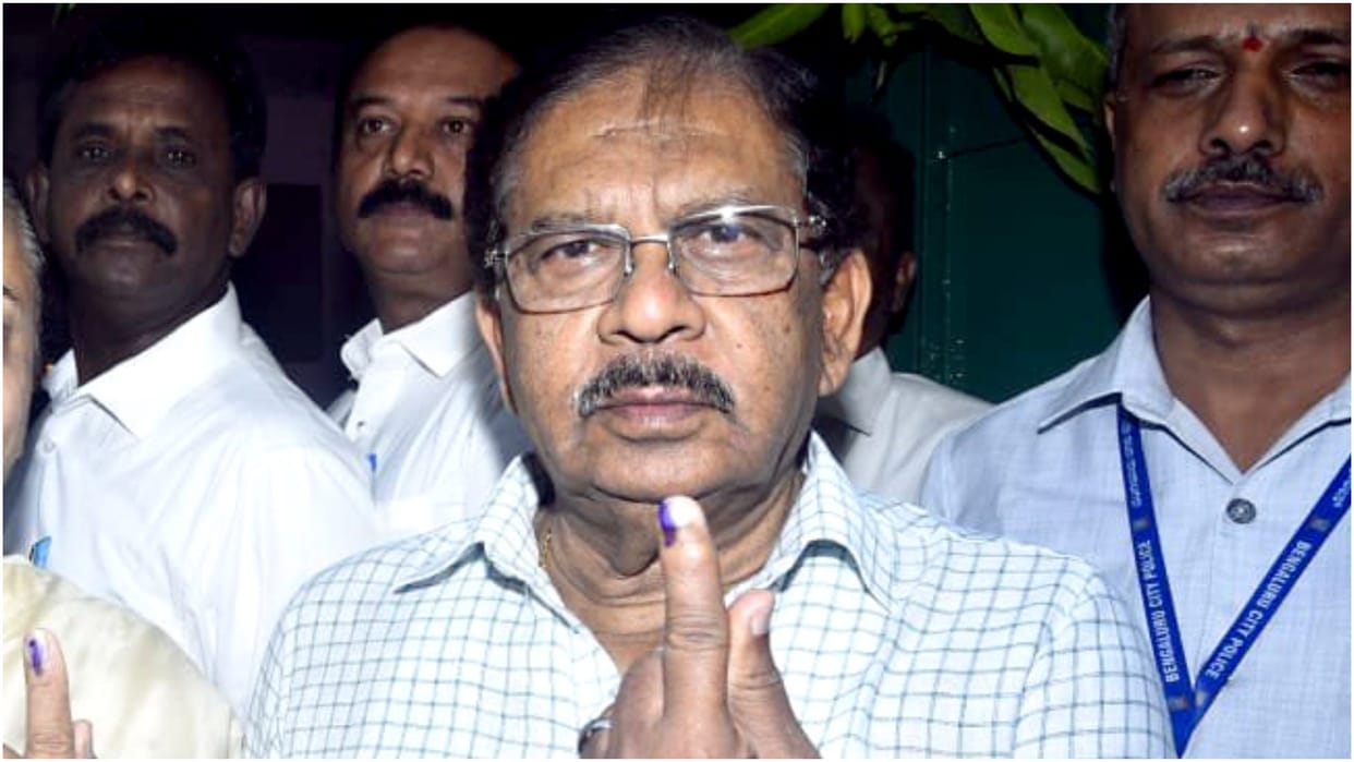 Karnataka Home Minister G Parmeswara says Incidents like these tend to happen in big city like this