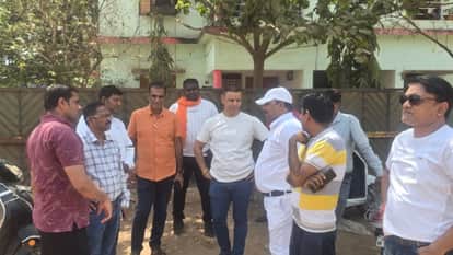 Bhatapara Municipality Chairman held a meeting with railway officials