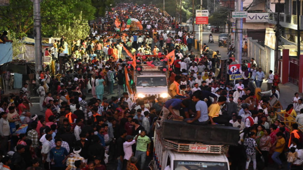 Kanpur: VHP expressed displeasure over the removal of sound on Ram Navami