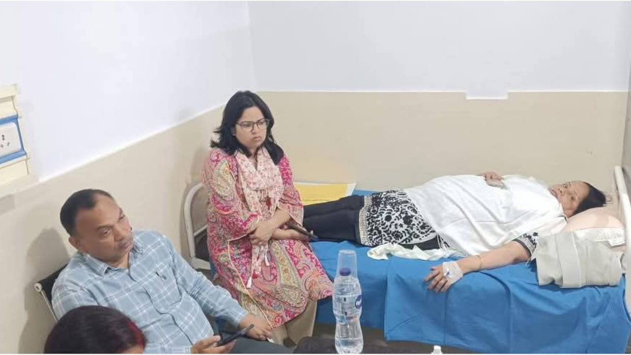 Doomriyaganj MLA collided with a biker in Siddharthnagar, two injured
