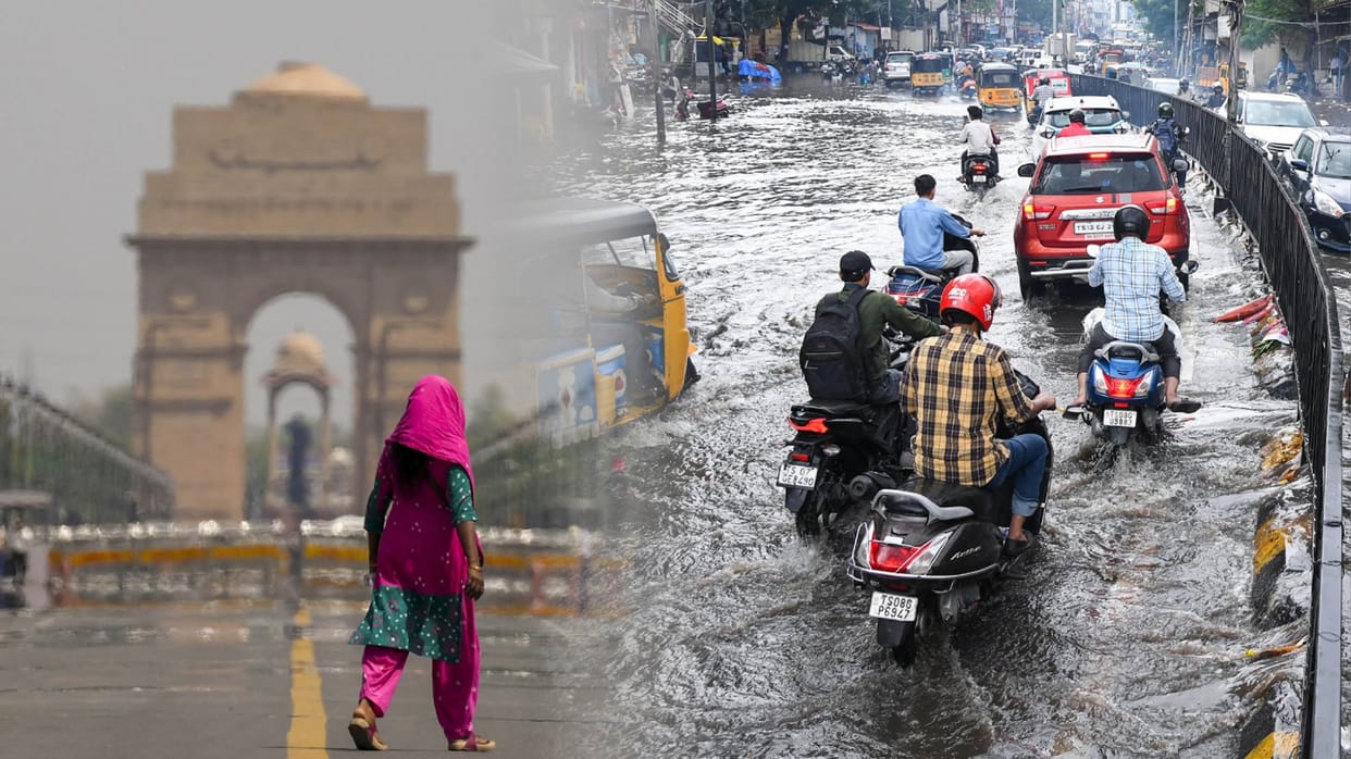 Yellow alert for rain with strong winds on May 4 in delhi