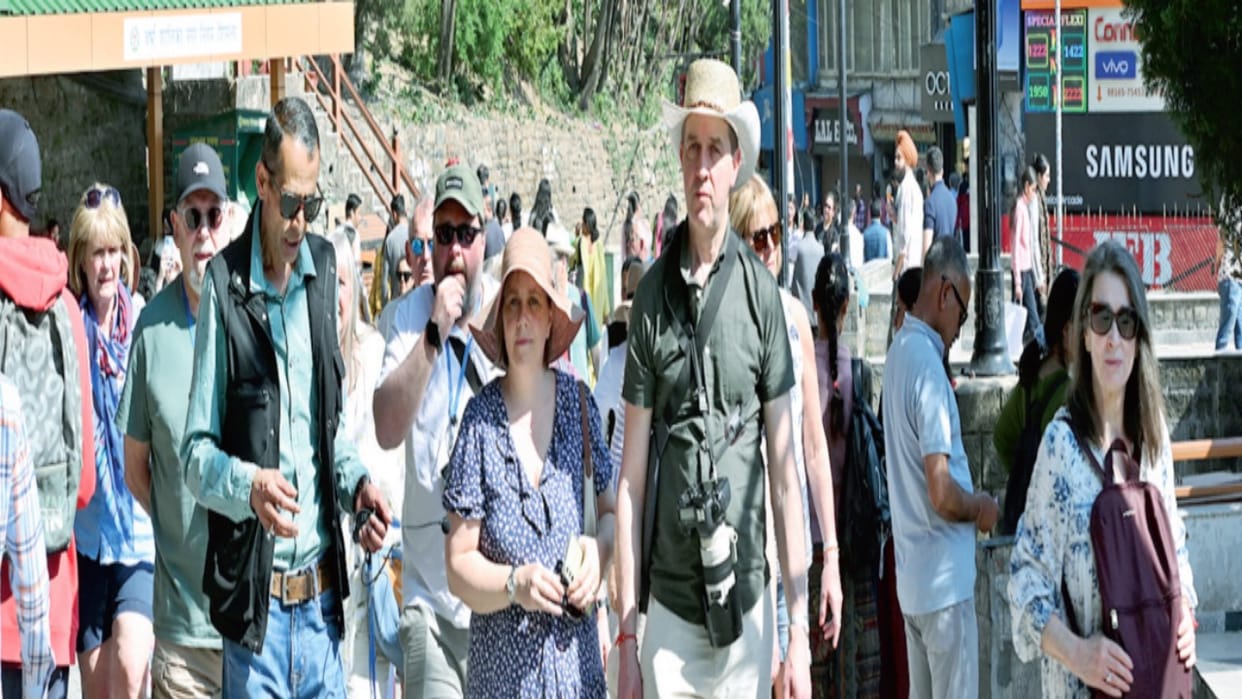 Tourists flocked to Himachal to get relief from the heat, 40 percent advance booking