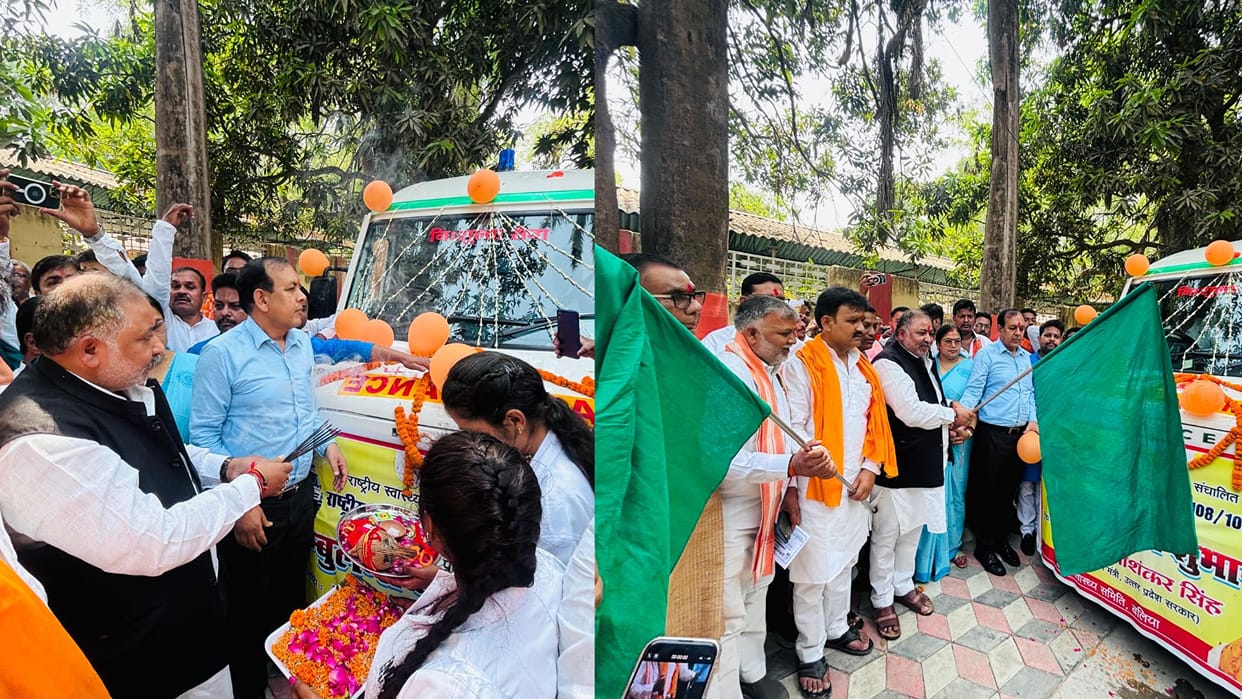 Health system will improve Transport Minister flagged off 27 ambulances