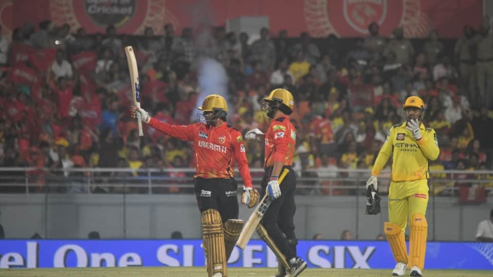 IPL 2025 Punjab Kings and CSK match in New Chandigarh see photos