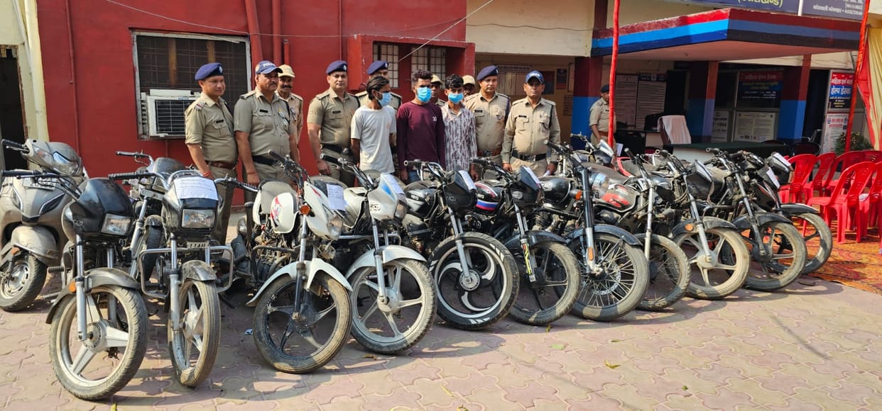 Roorkee News Inter-state bike thief gang busted three arrested One members absconding
