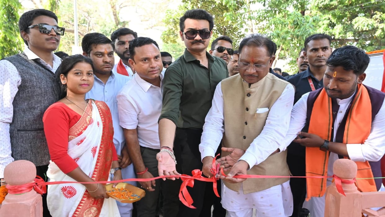 CM Vishnudeo Sai Inaugurated development works worth Rs 63 crore in Jashpur