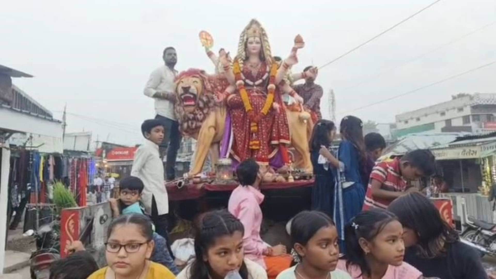 MP News Faith or superstition In Raisen iron trident is pierced in cheek you will be surprised to see it